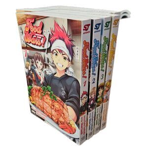 Shonen Jump Advanced Food Wars Shokugeki No Soma English Manga Lot Volumes 1-4